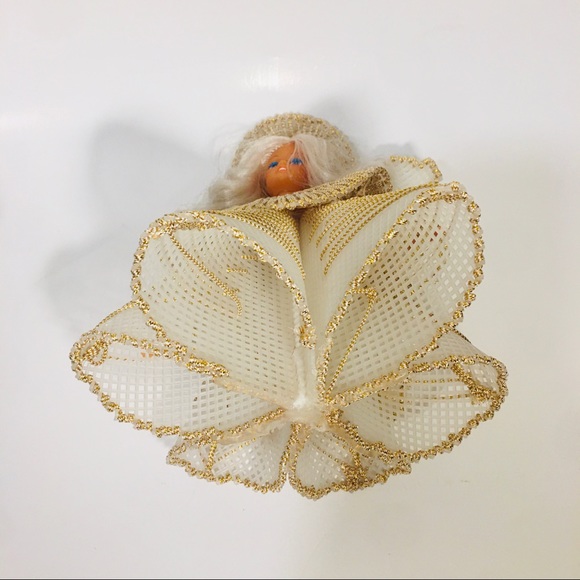 Vintage Home Made Barbie Angel - Picture 8 of 9